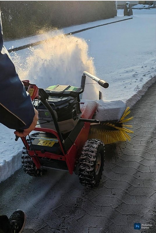 batteridreven snerydder