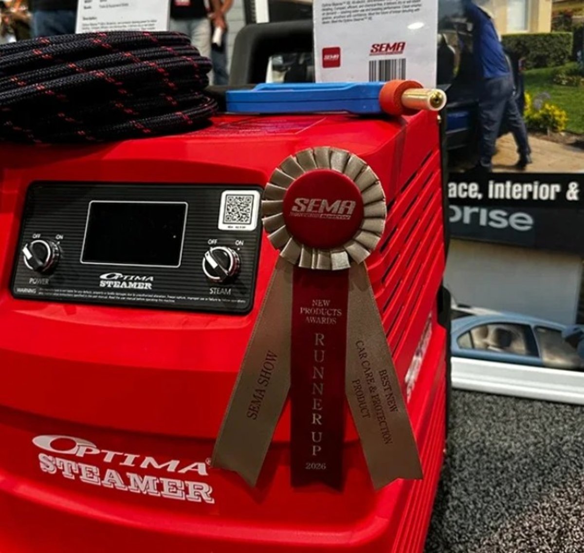 Sema 2025 - prisvindende maskine til rengøring med damp
