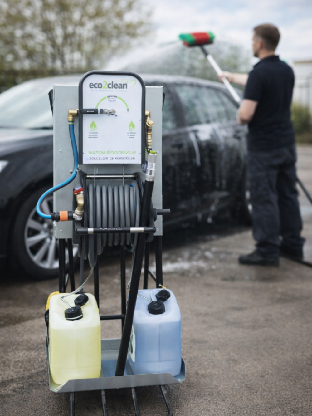 Jumbo vaskesystemer og doseringsanlæg