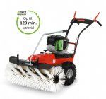 salg af Meclean FRONTSWEEP PRO 102-B EGO - 100 % elektrisk fejemaskine med flexibelt batterivalg