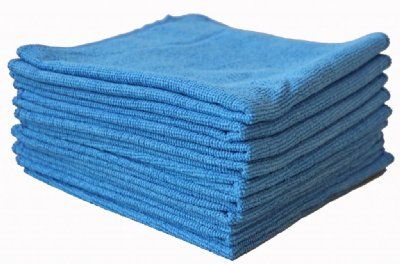 salg af Microfiber Tricot FIRST 38 x 38 cm. blå 10 stk.