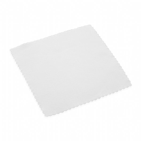 salg af Microfiberklude ruskind 12 x 12 cm. 10 stk. hvid