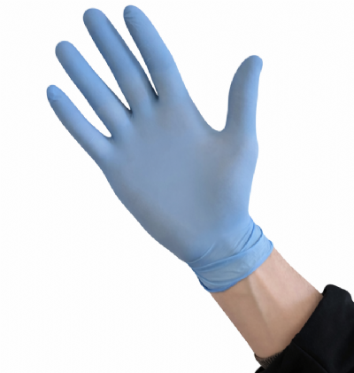 salg af Nitrilhandske comfort blå, 100 stk.