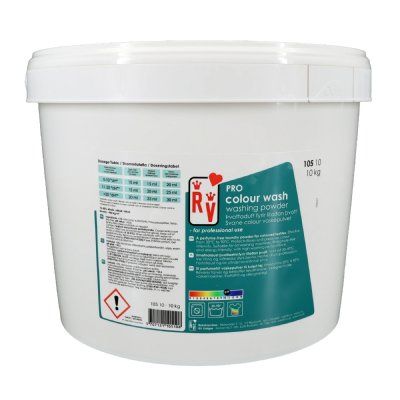 salg af Vaskepulver til kulørt tøj, 10 kg.