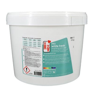 salg af Vaskepulver til hvidt tøj, 10 kg.