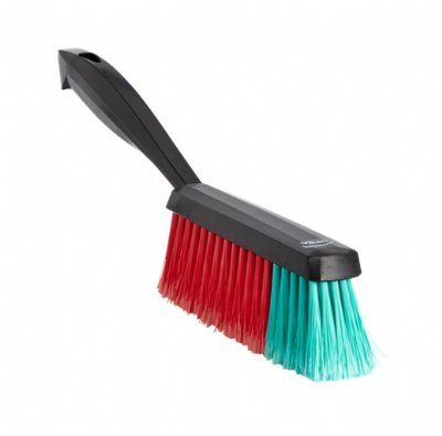 salg af Vikan Håndbørste m/kort skaft, 330 mm, Blød, Sort